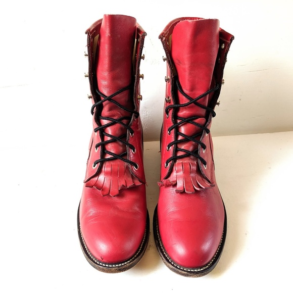 Justin Boots Shoes - Vintage Justin Kiltie boots